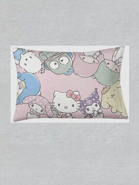 Hello Kitty Pillowcase Measures 20 x 30 Inches